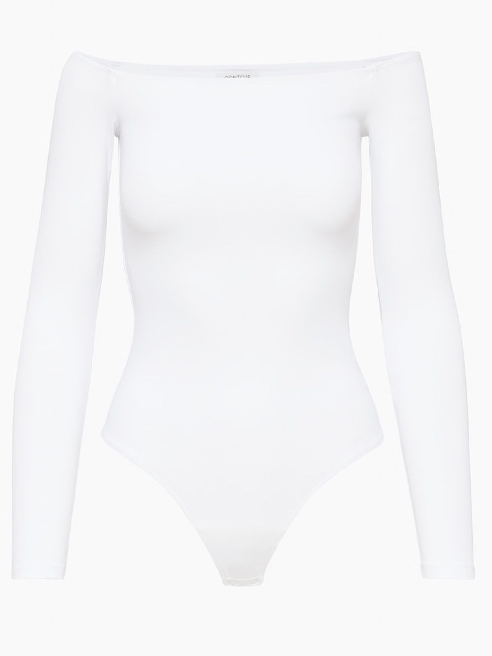 ARITZIA Contour Off-Shoulder Longsleeve Bodysuit - White